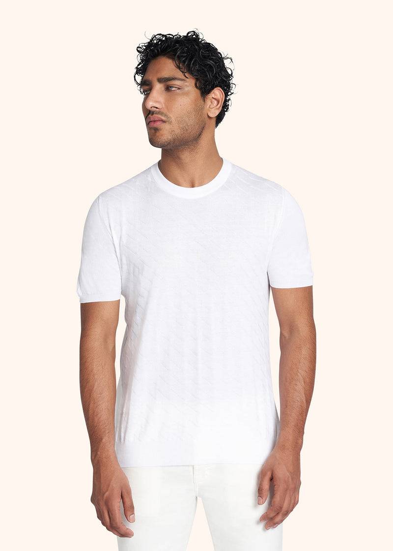 Kiton MAGLIA GIROCOLLO COTONE UK1442E2340C Promozione