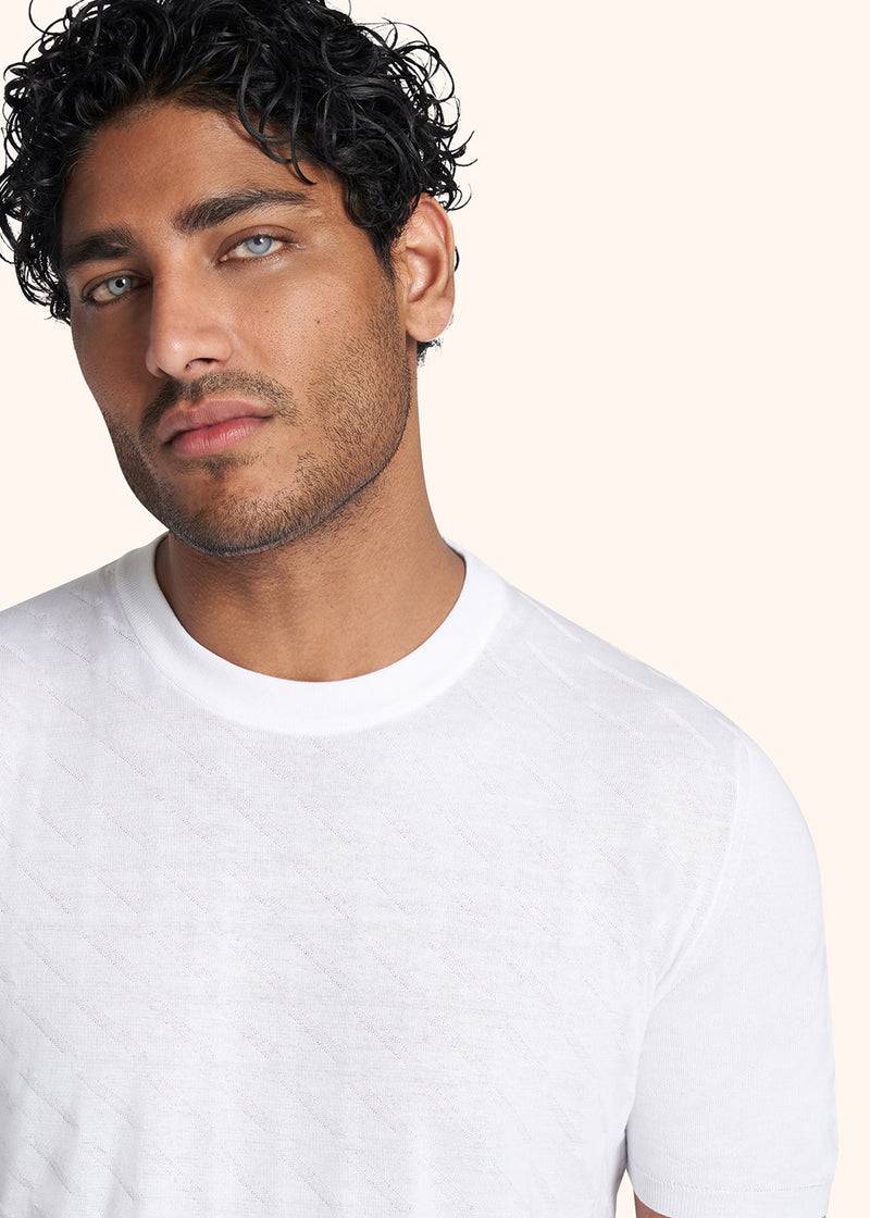 Kiton MAGLIA GIROCOLLO COTONE UK1442E2340C Promozione