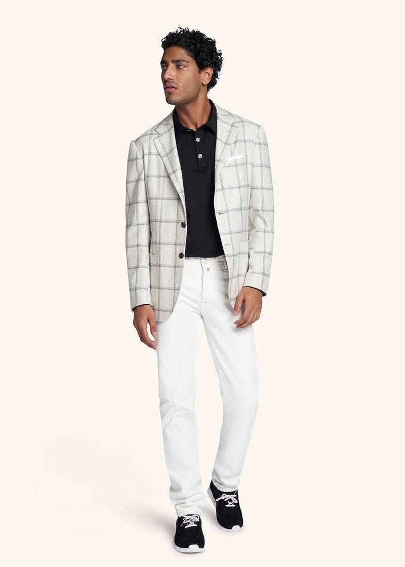 Kiton POLO ML Cotone UMK020815 Soddisfazione Garantita