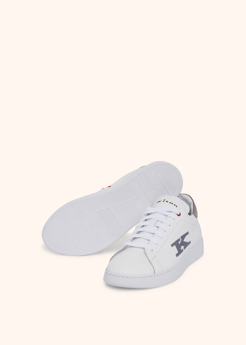 Kiton SCARPA SNEAKERS CALFSKIN USSN001XB601903 Consegna Veloce