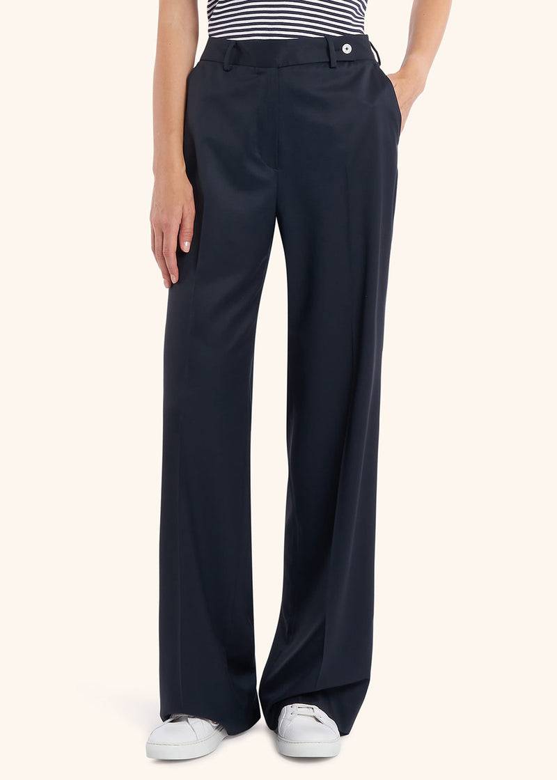 Kiton PANTALONI LANA VERGINE D48109K0102402 In Vendita