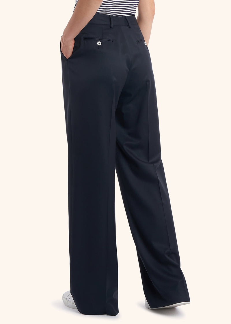 Kiton PANTALONI LANA VERGINE D48109K0102402 In Vendita