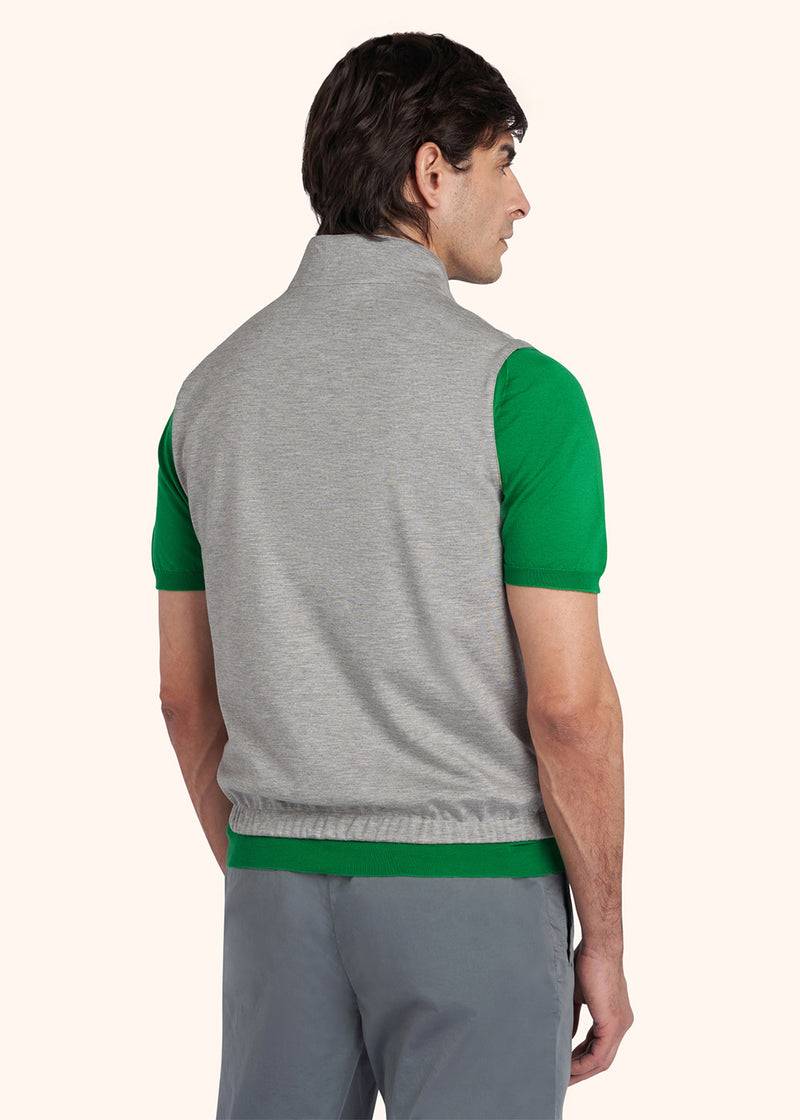 Kiton GIUBBOTTO SMANICATO POLIESTERE UW1730V0834C03 Nuova