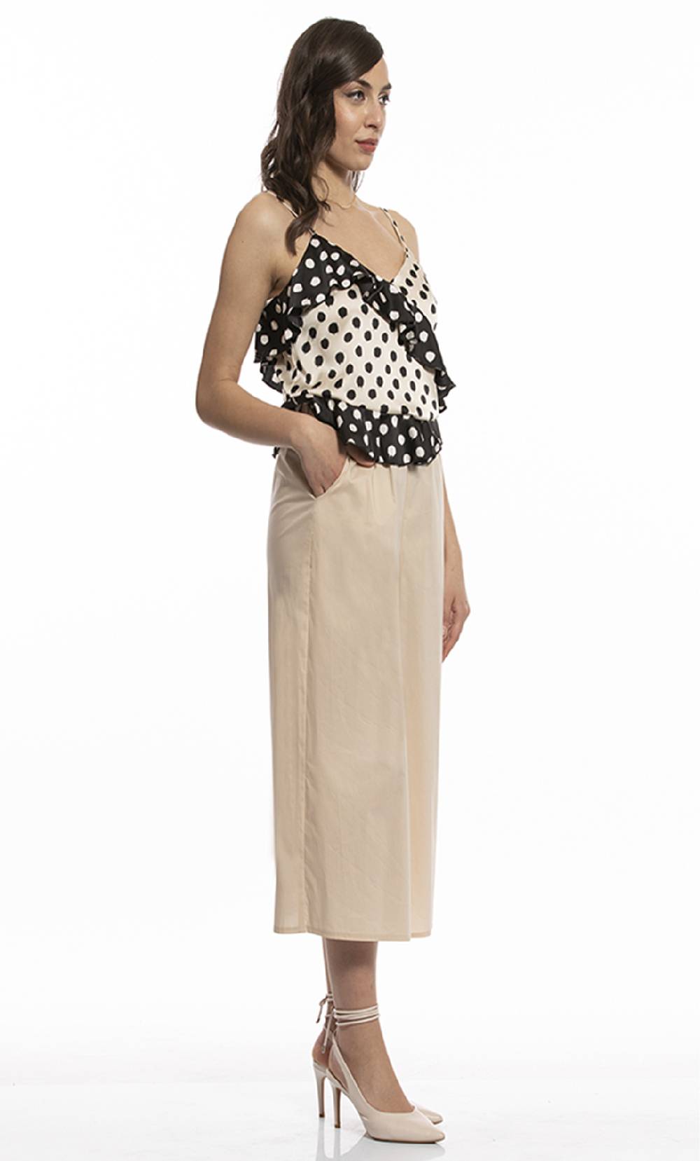 Koralline GONNA/PANTALONE IN POPELINE Fornitura limitata
