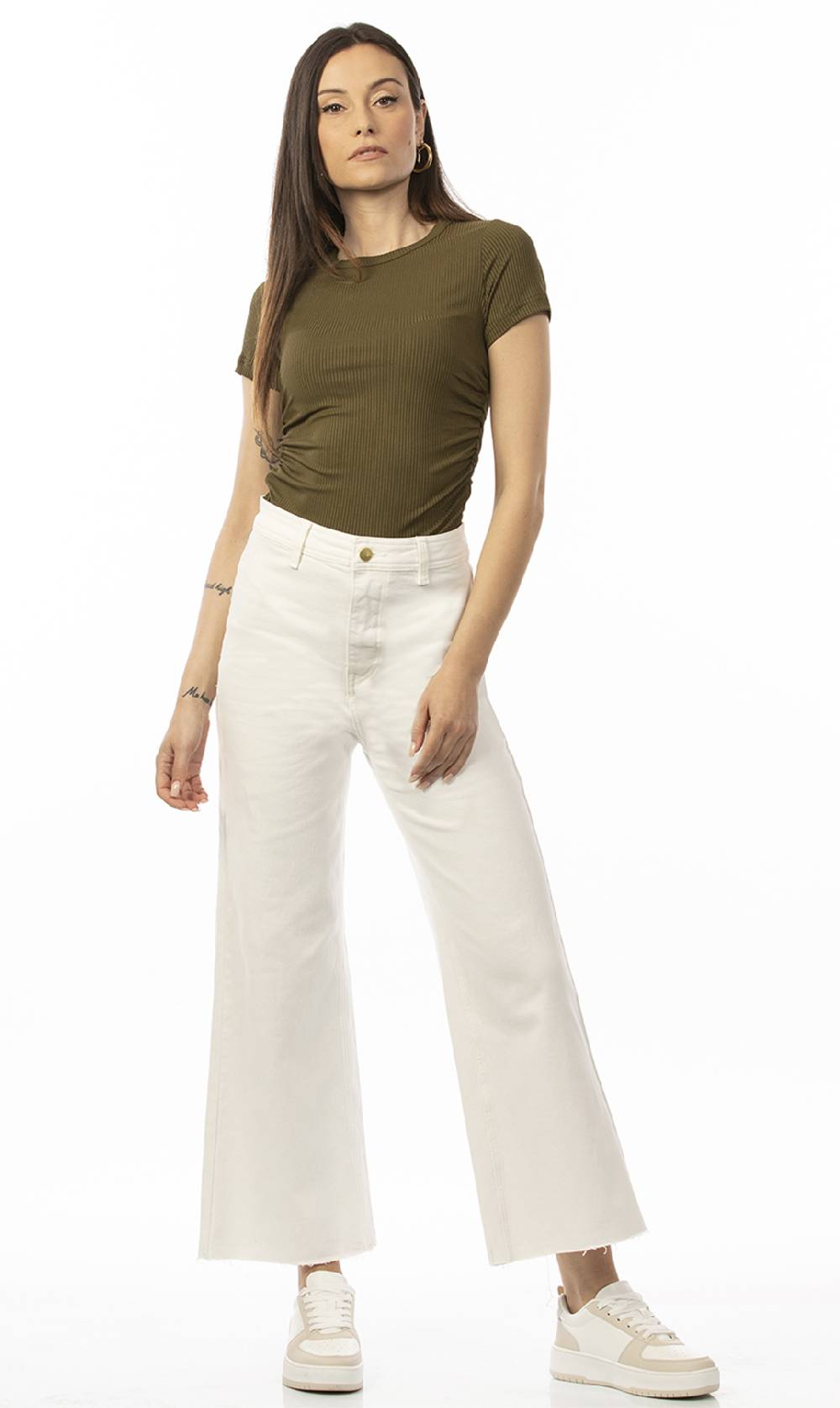 Koralline JEANS IN DENIM COLORATO Vendite stagionali