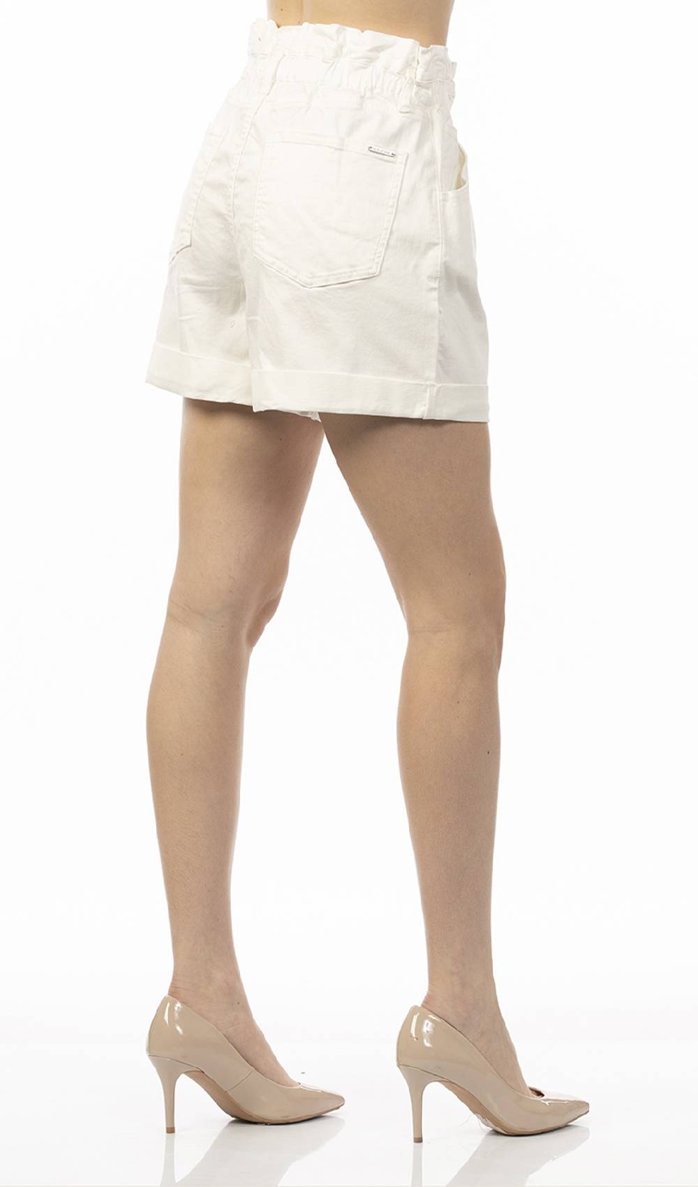 Koralline SHORTS IN DENIM COLORATO Latest fashion