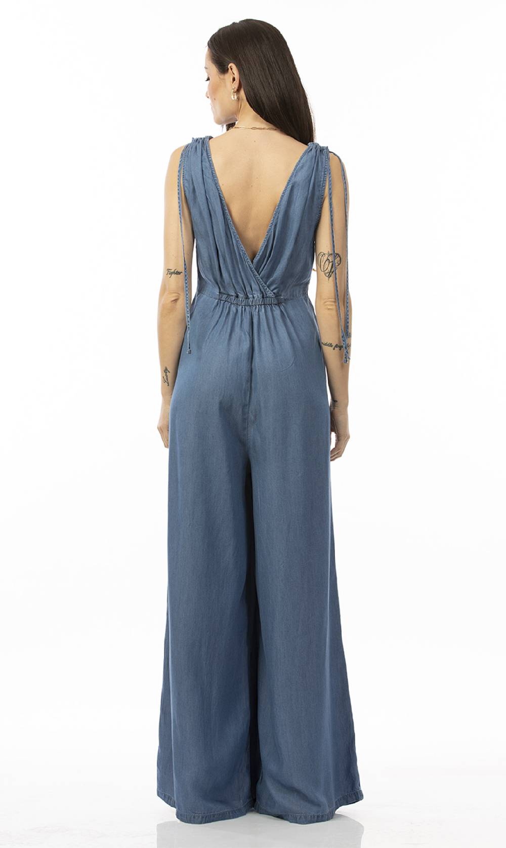 Koralline TUTA LUNGA IN CHAMBRAY Offerte esclusive