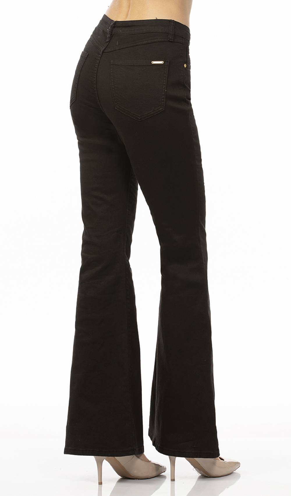 Koralline PANTALONE TINTO CAPO A ZAMPA Prezzo basso