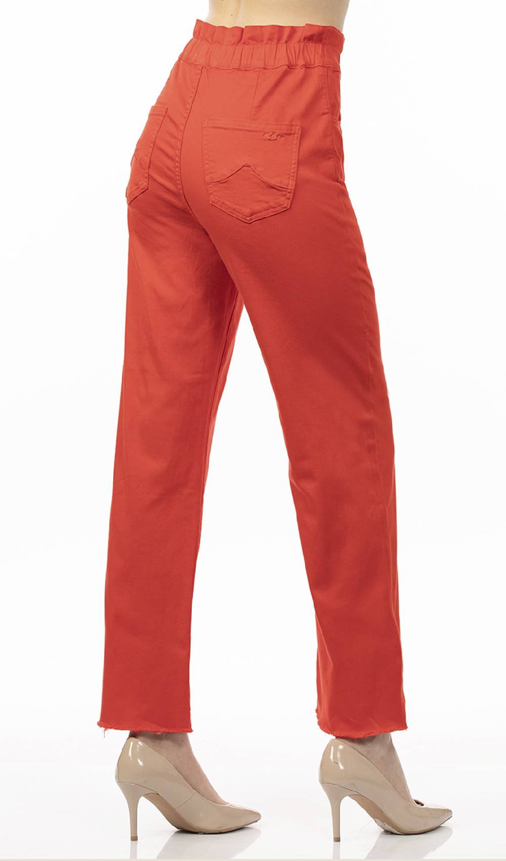 Koralline PANTALONE TINTO CAPO CON ELASTICO IN VITA Ritorno libero