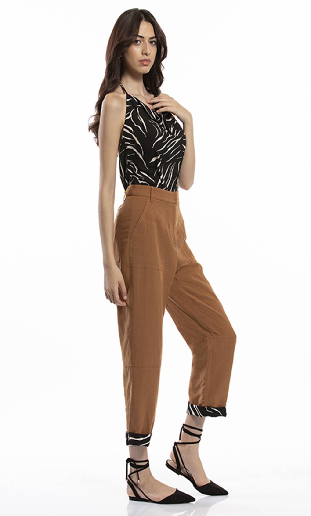 Koralline PANTALONE CARGO Ultimo giorno