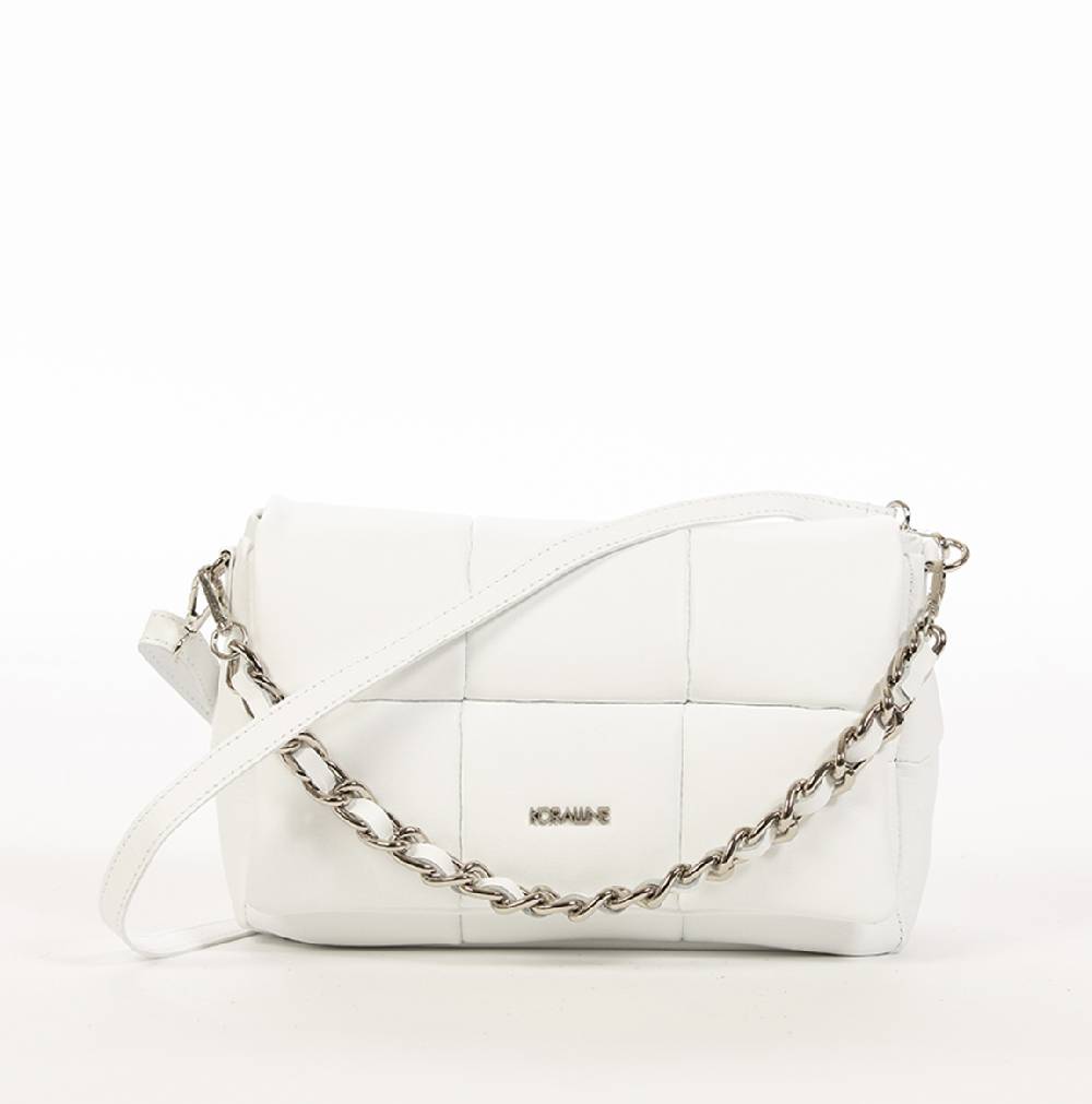 Koralline POCHETTE IN PELLE TRAPUNTATA CON CATENA Super sconto