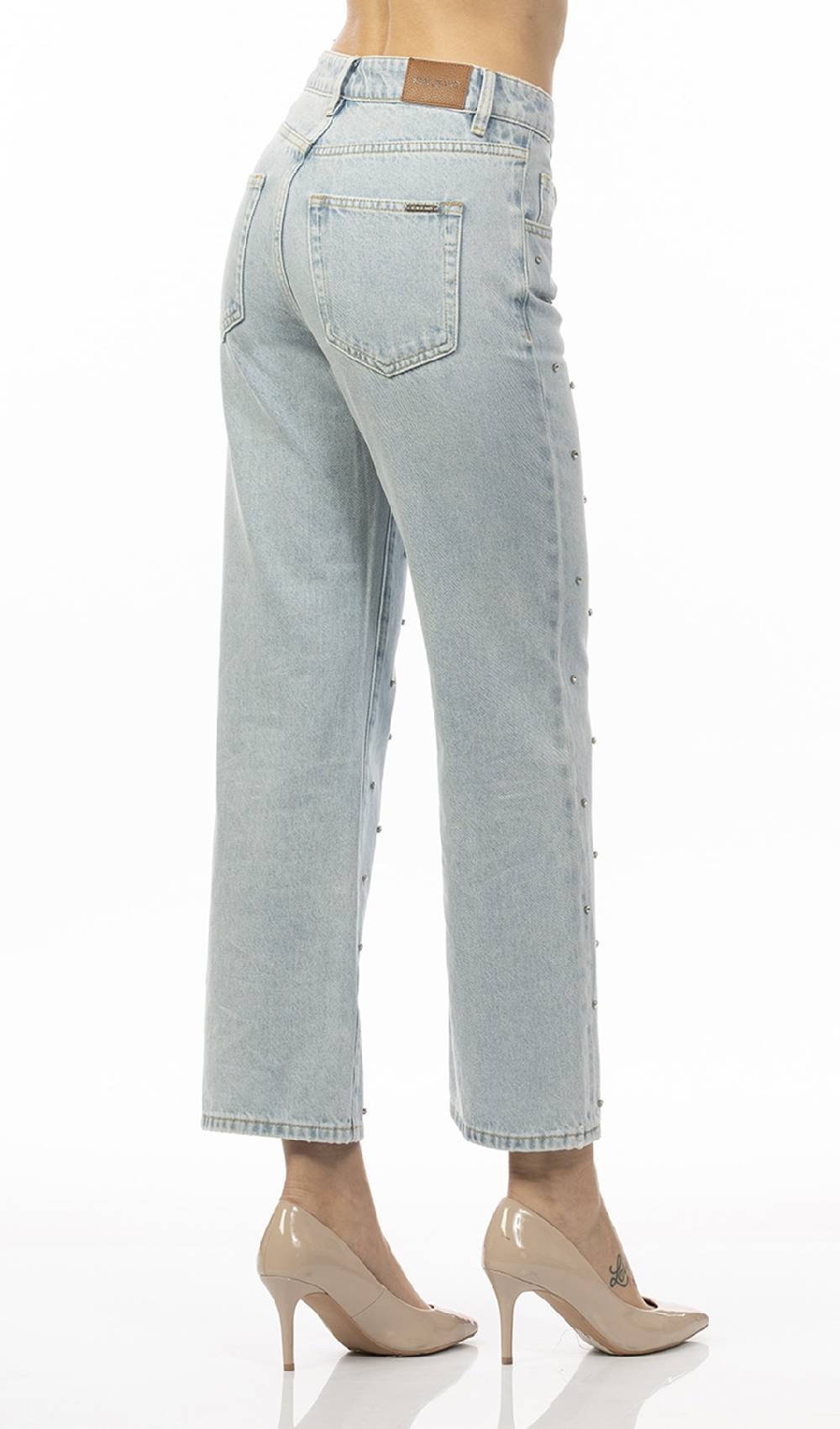 Koralline JEANS CON STRASS ALL-OVER Presa