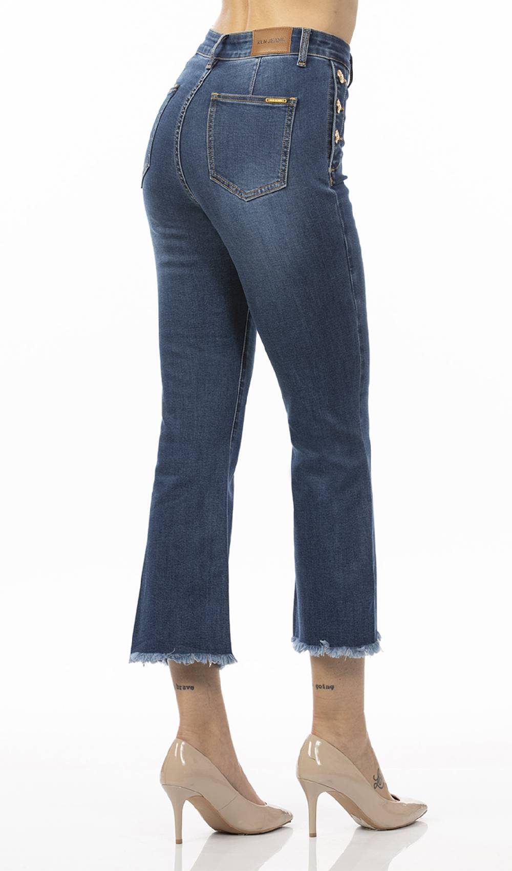 Koralline JEANS STILE MARINAIO In Vendita