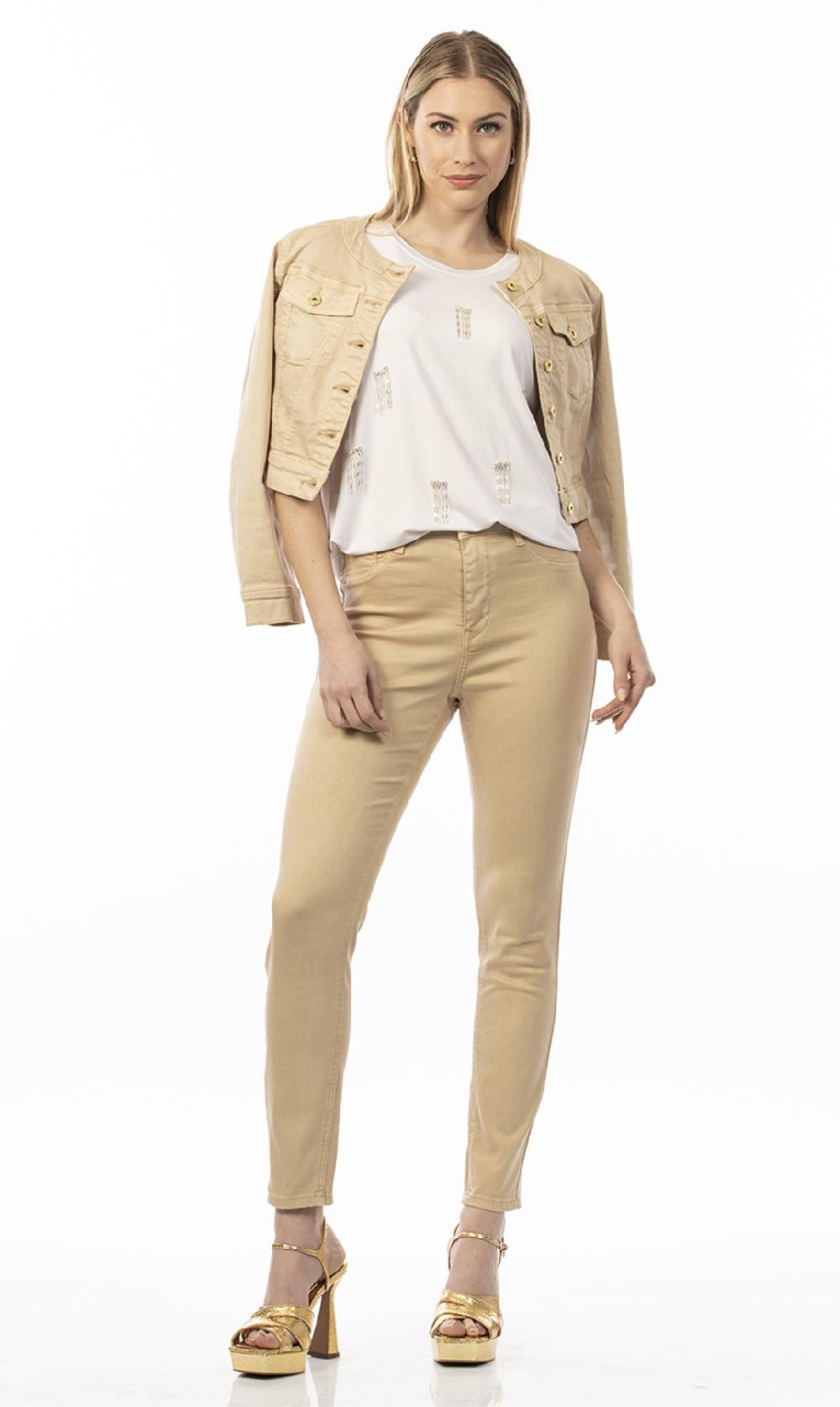 Koralline PANTALONE BASICO TINTO CAPO Saldi
