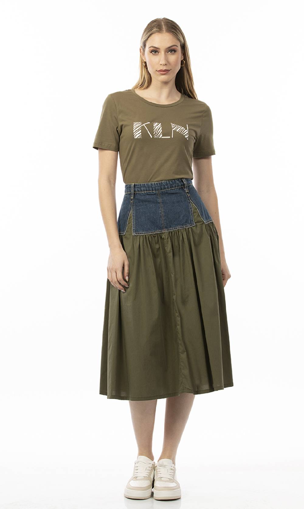 Koralline T-SHIRT CON LOGO ZEBRATO Negozio