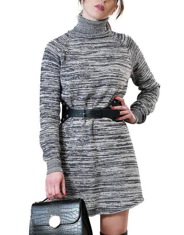 La Fabrique Charlotte Vestito in Maglia Grigio Acquista Ora