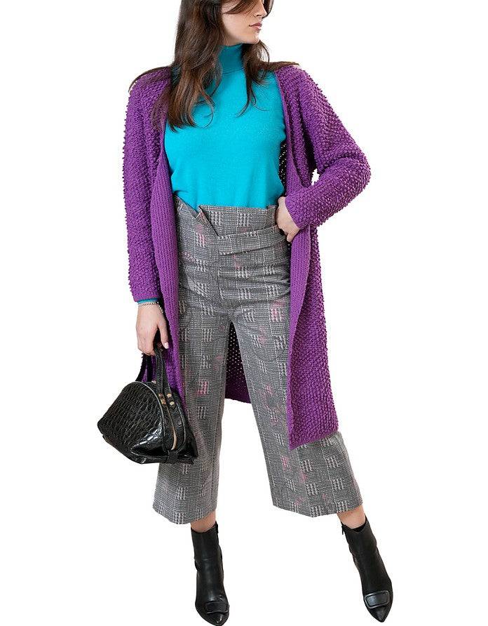 La Fabrique Lea Pantaloni Palazzo 7/8 in Grigio Economico