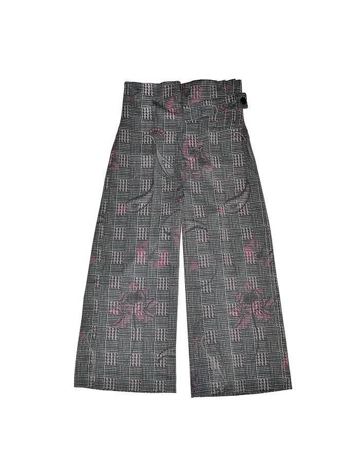 La Fabrique Lea Pantaloni Palazzo 7/8 in Grigio Economico