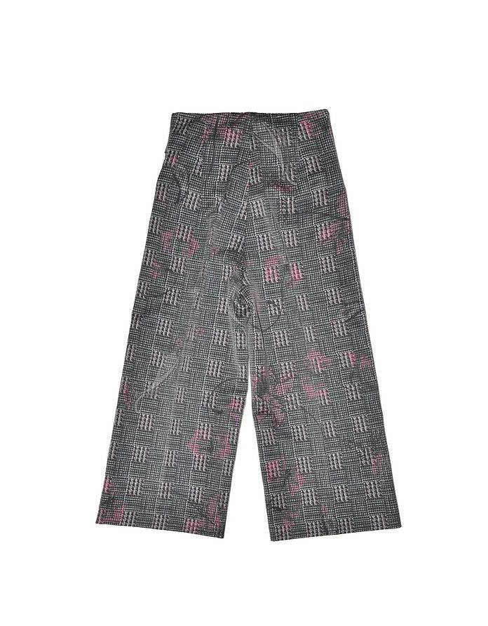 La Fabrique Lea Pantaloni Palazzo 7/8 in Grigio Economico