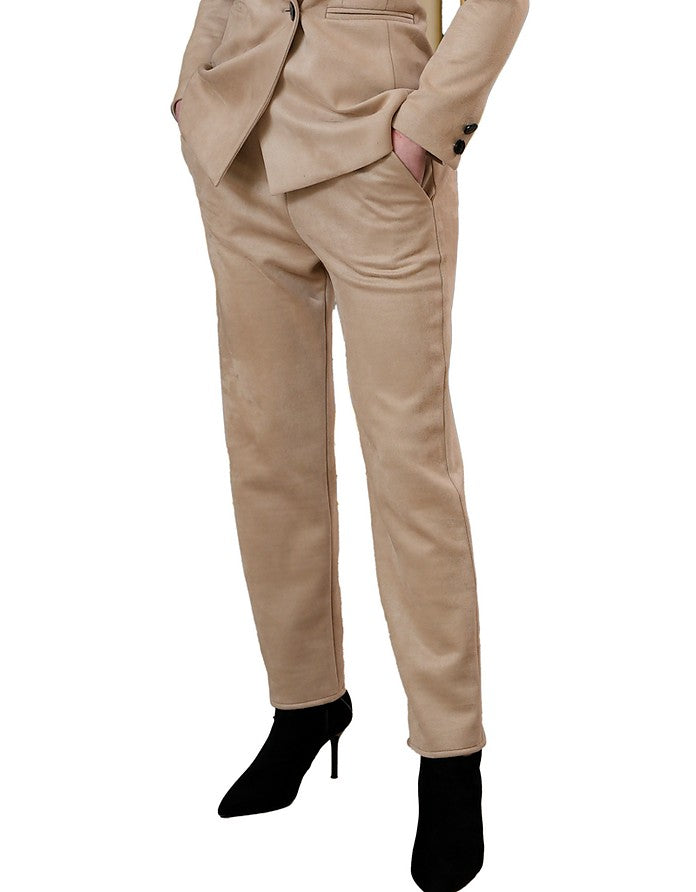 La Fabrique Louise Pantaloni Slim Beige Online