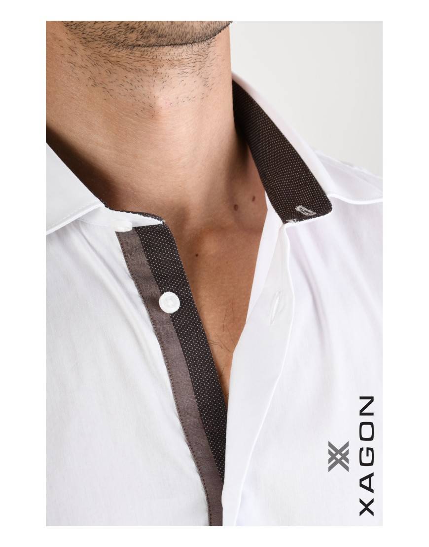 La haine inside us CAMICIA 1ALUKY4 Moro Qualità Garantita