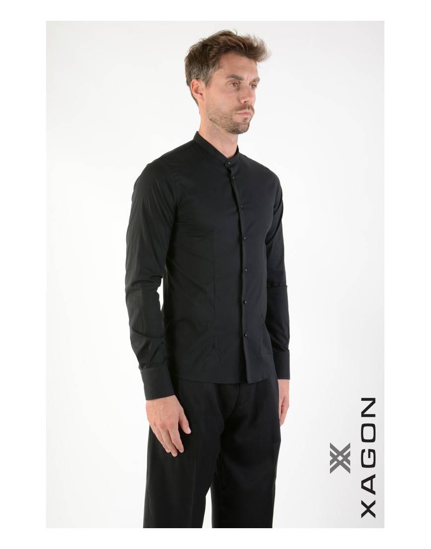 La haine inside us CAMICIA PCOREA Nero Presa