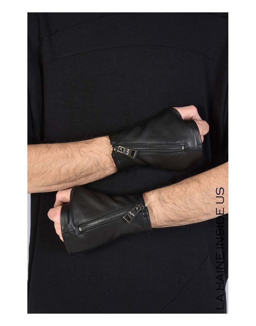 La haine inside us - PERMANENTE - 4B STARK MANICOTTO UNISEX Nero In Saldo