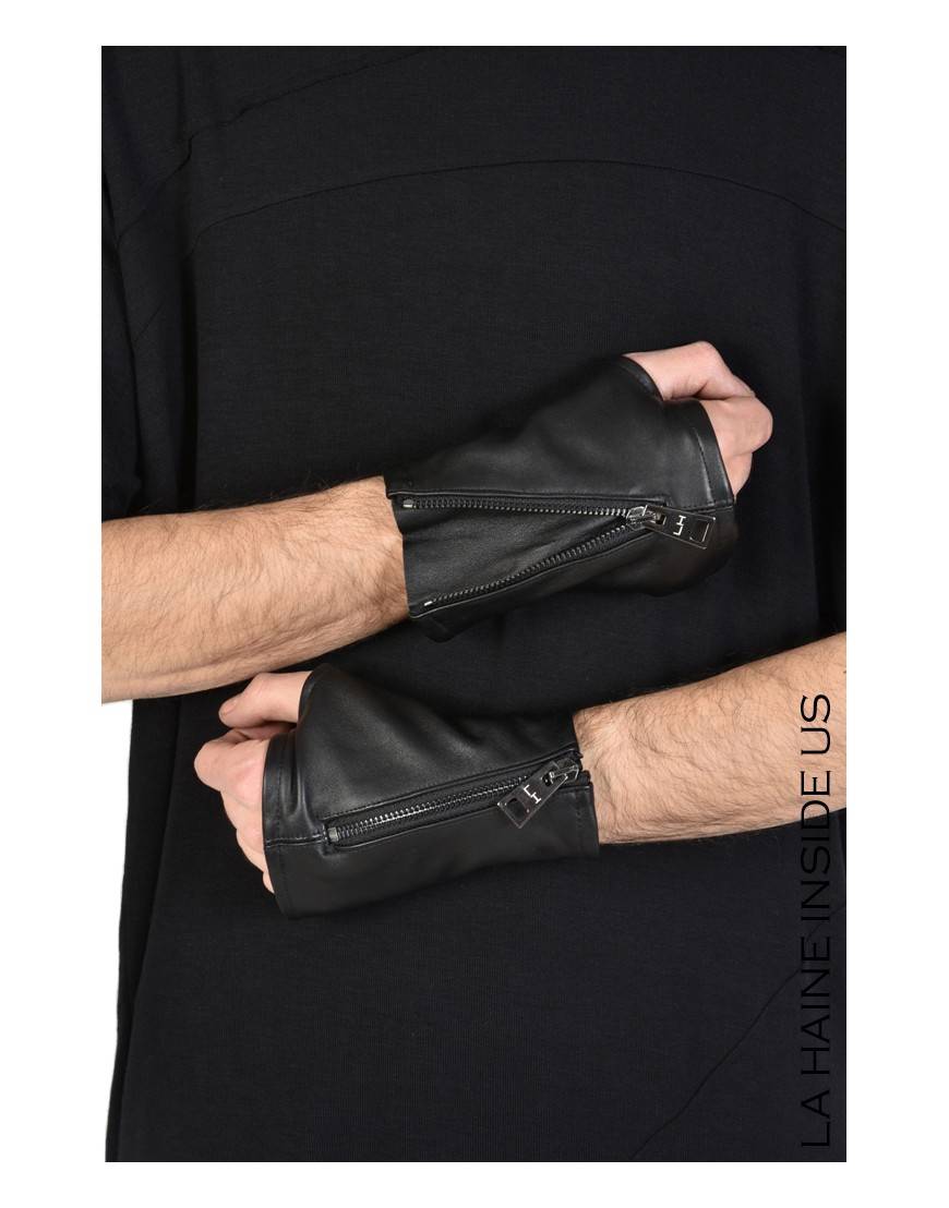 La haine inside us - PERMANENTE - 4B STARK MANICOTTO UNISEX Nero In Saldo