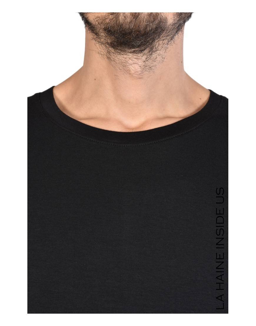 La haine inside us - PERMANENTE - 4M NOVA T-SHIRT UNISEX U Nero Nuova