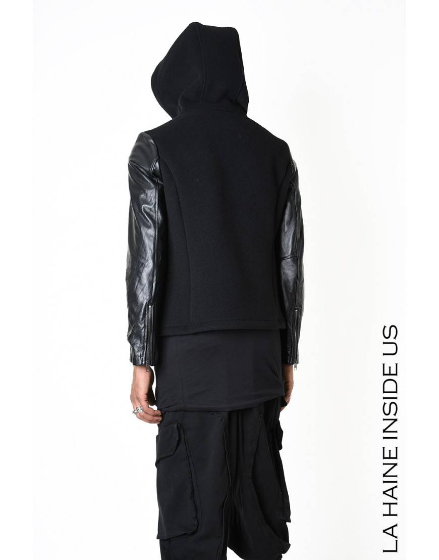 La haine inside us 3B LM182 GIUBBINO Nero Sconto di tempo limitato