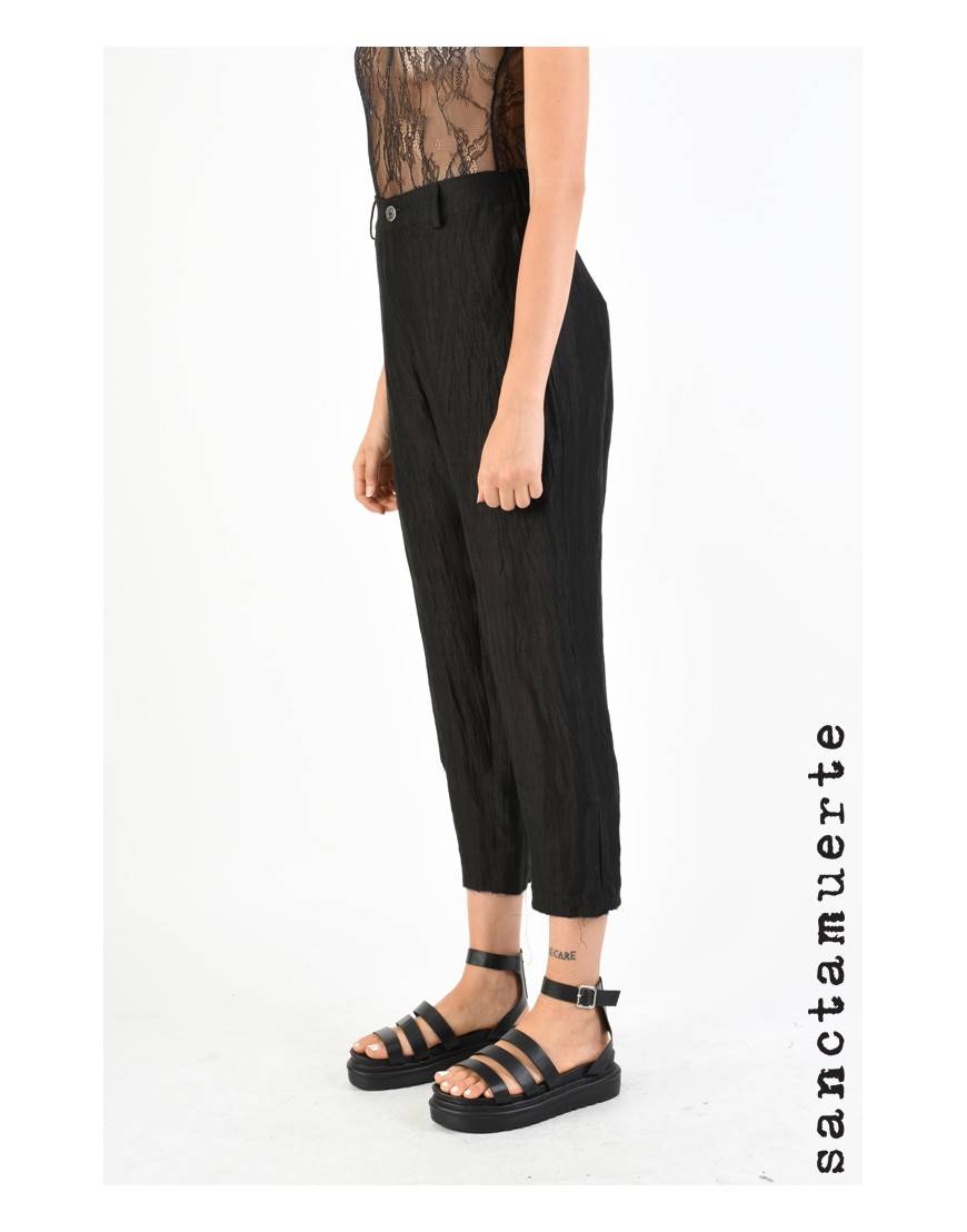 La haine inside us 9B SM290 PANTALONE Nero Grande vendita
