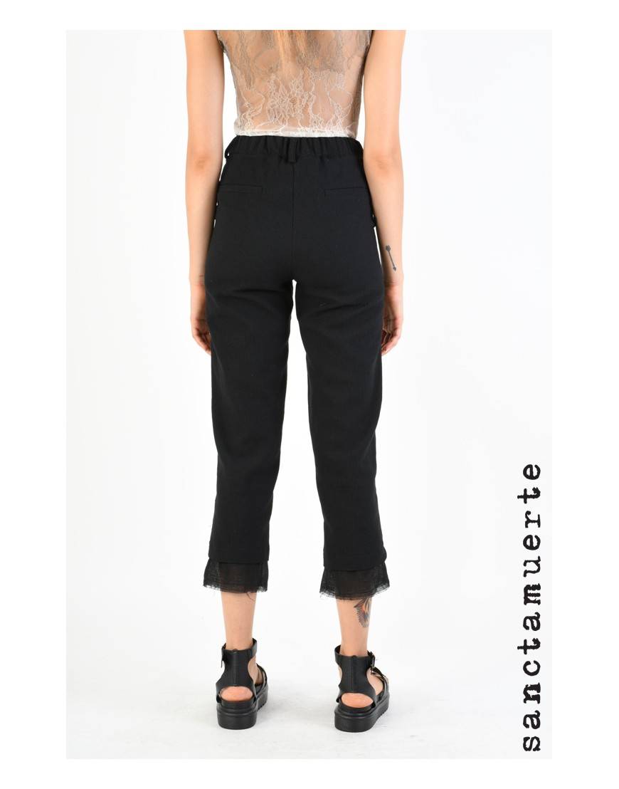 La haine inside us 9B SM299 PANTALONE Nero Shopping online