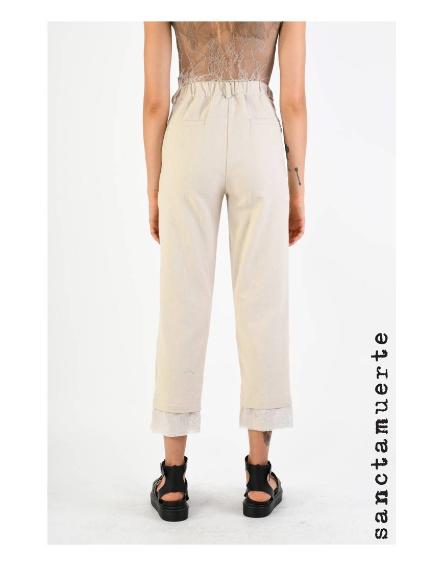 La haine inside us 9B SM299 PANTALONE Sabbia Offerta esclusiva