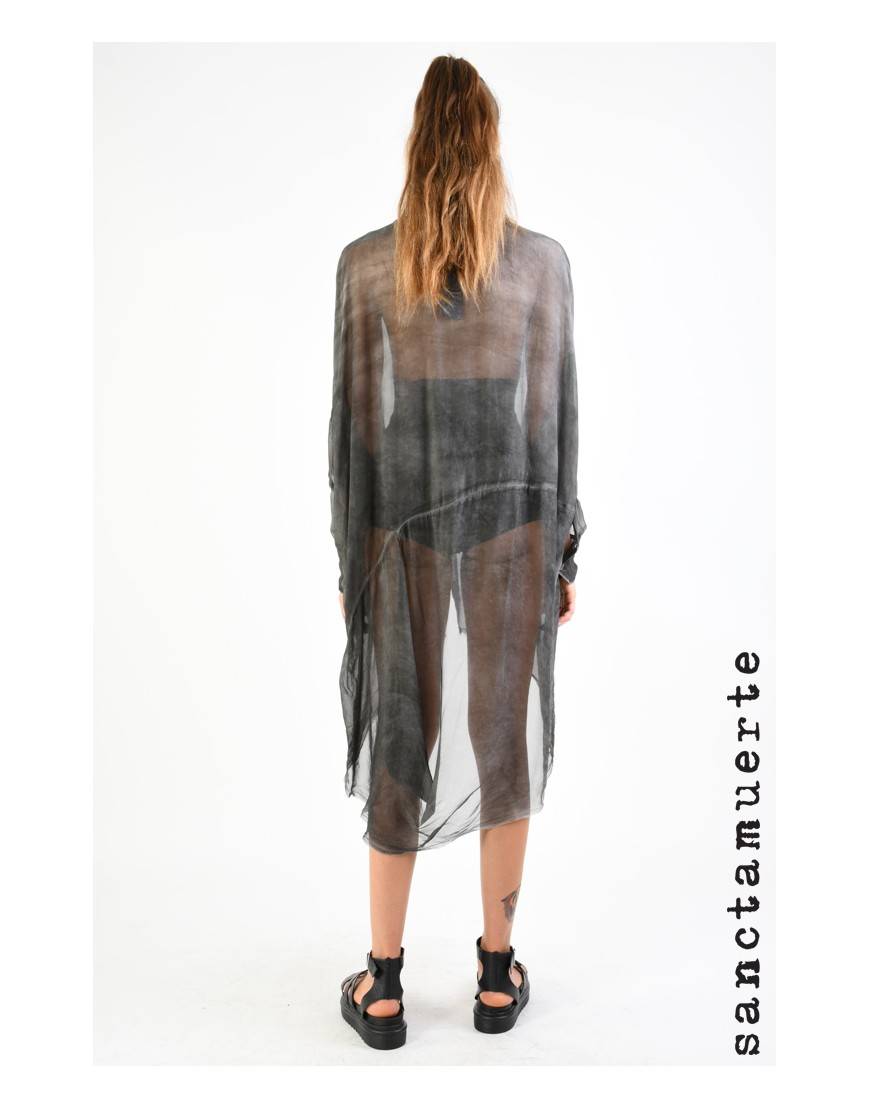 La haine inside us 9B SM306 CAMICIA Grigio Vendite stagionali