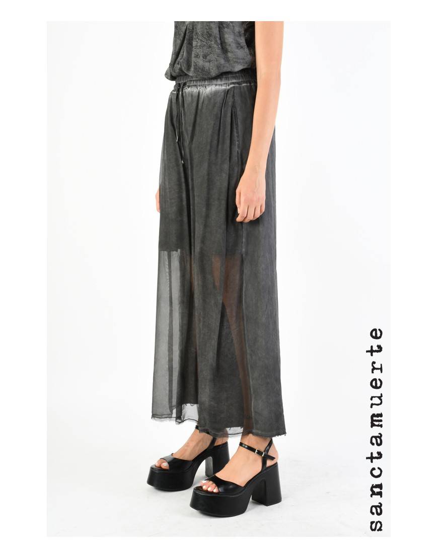 La haine inside us 9B SM310 PANTALONE Grigio Cyber Monday