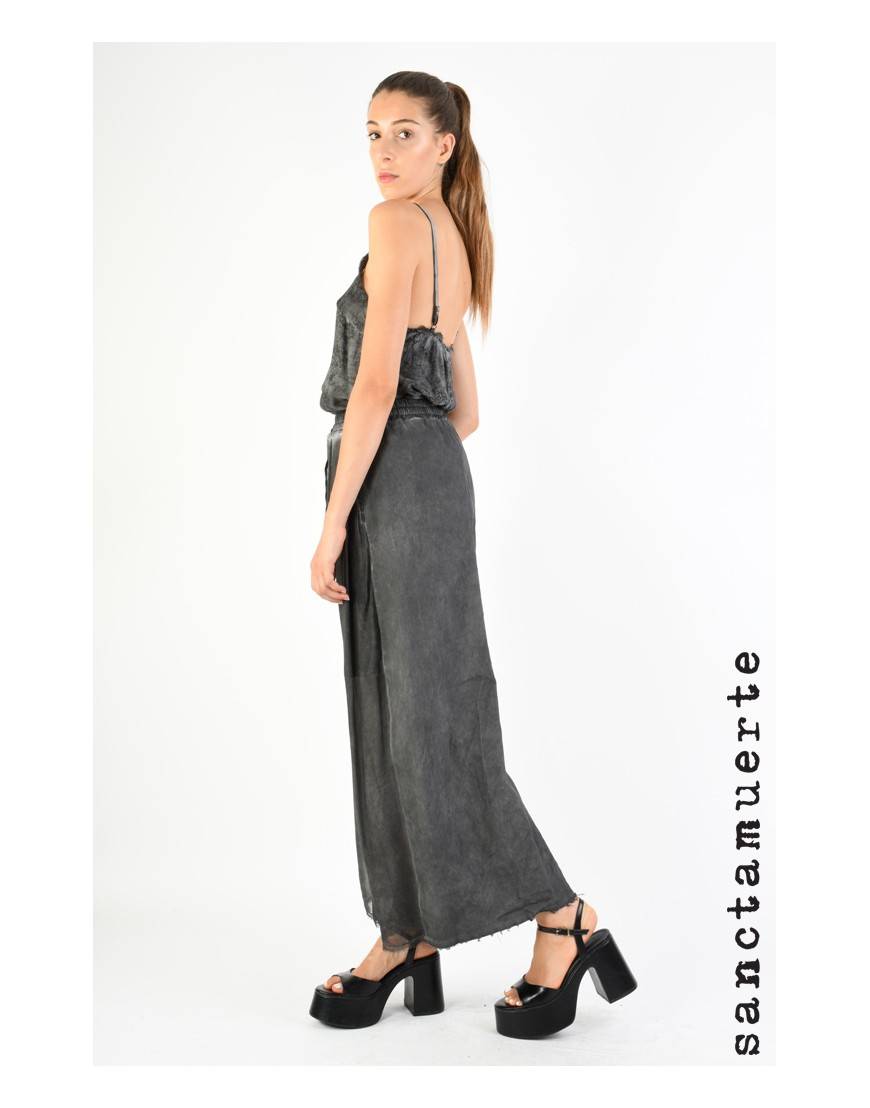 La haine inside us 9B SM310 PANTALONE Grigio Cyber Monday