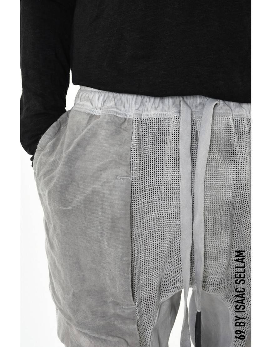 La haine inside us GUSSET PANTS GRILLAGE ALU Vendita calda