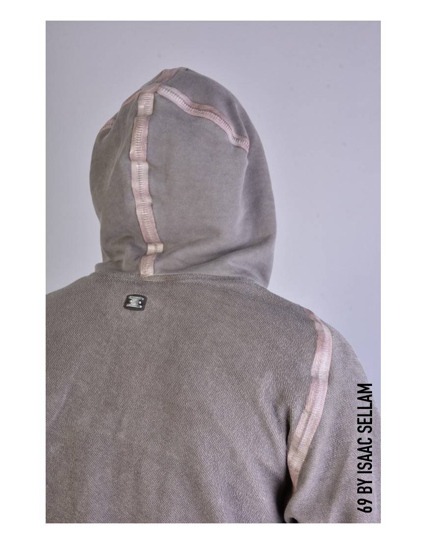 La haine inside us KANGOO HOOD SPONGE Taupe Grandi sconti