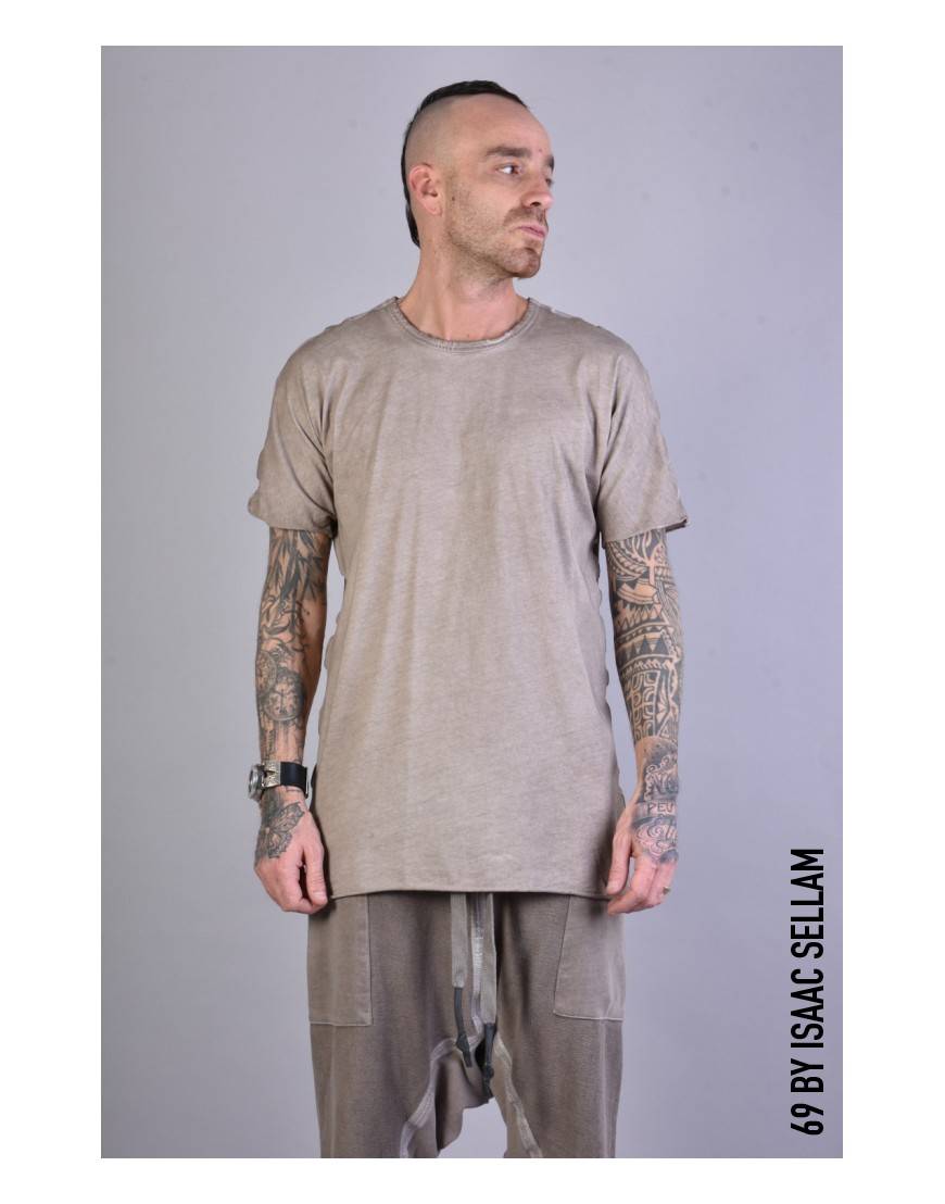La haine inside us MISTER T-SHIRT BANDE J150 Taupe Offerte stagionali