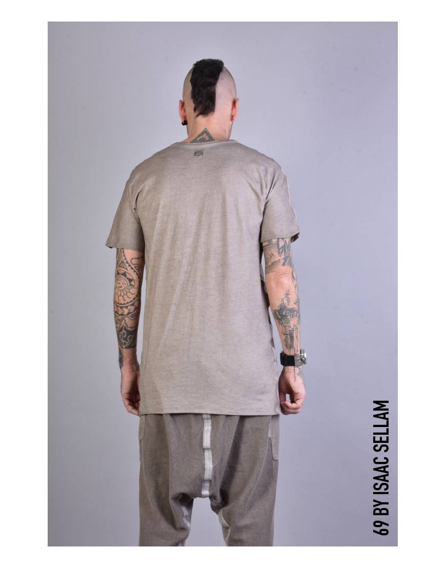 La haine inside us MISTER T-SHIRT BANDE J150 Taupe Offerte stagionali