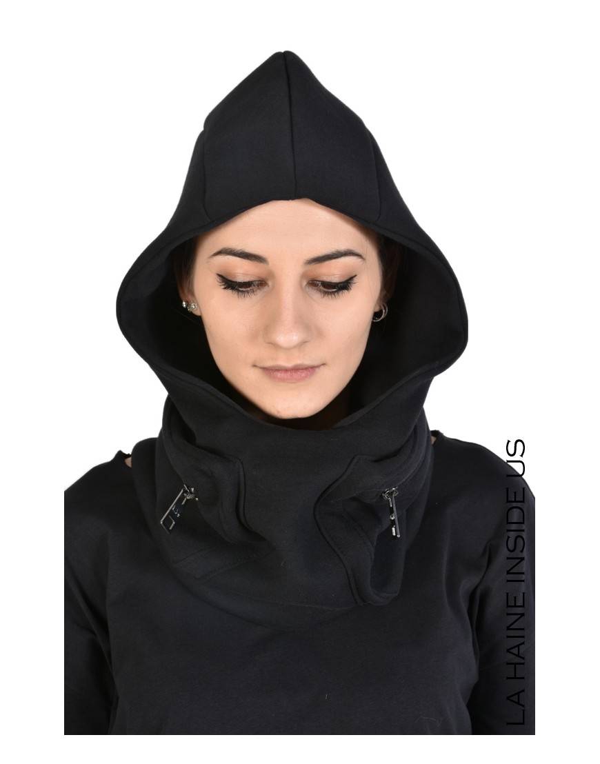 La haine inside us 3M CAPUNO CAPPUCCIO UNISEX Nero Only for today