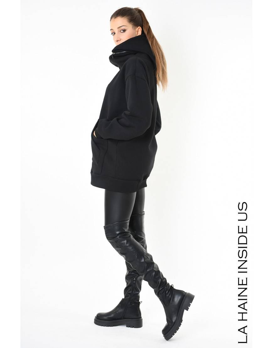 La haine inside us 3M LM201 FELPA UNISEX D Nero Offerta speciale della fabbrica