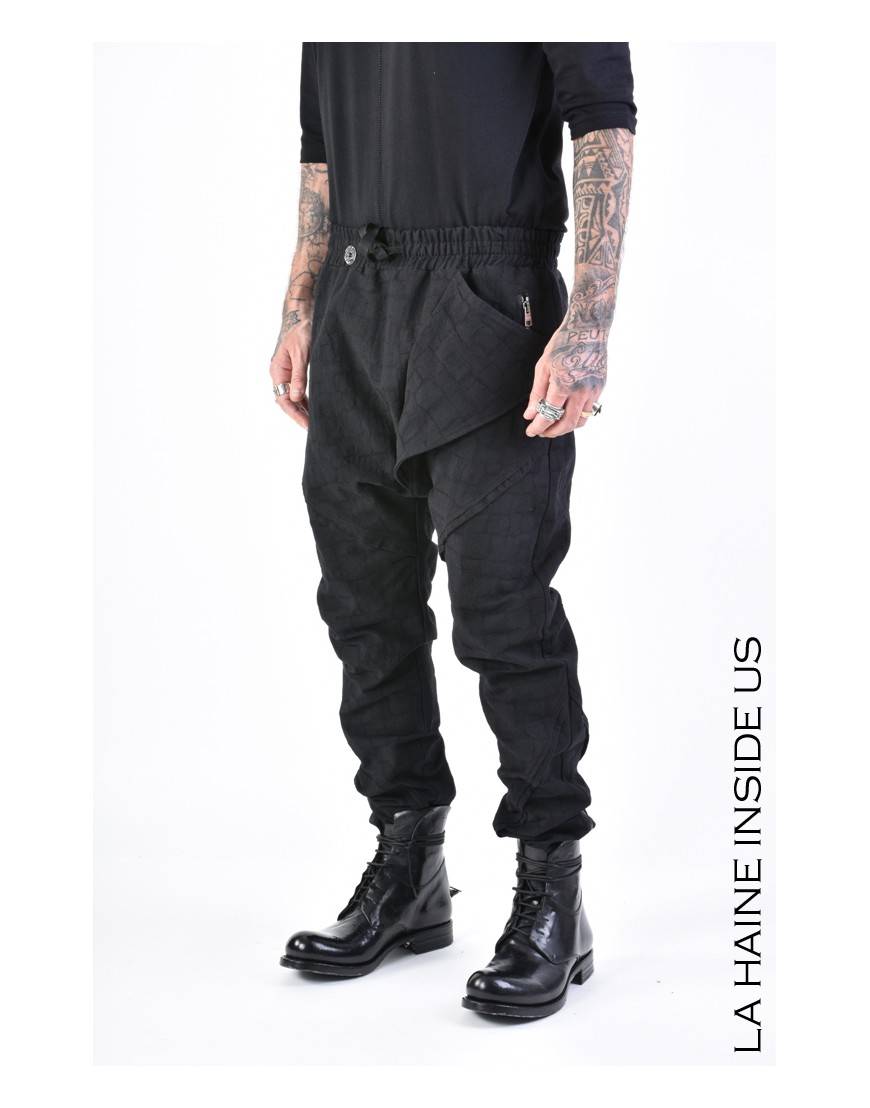 La haine inside us 3B LM133 PANTALONE Nero Discount Store per i nuovi prodotti