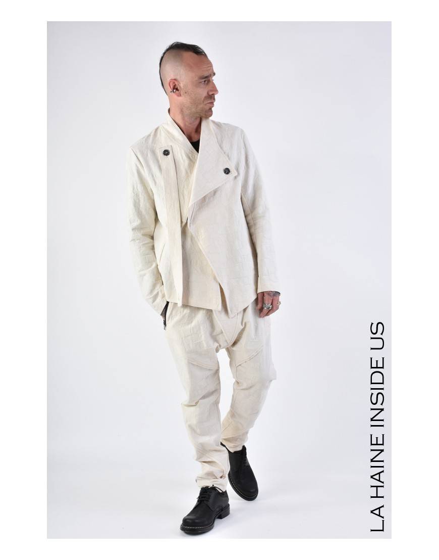 La haine inside us 3B LM134 GIACCA Ecru Solo un giorno rimasto