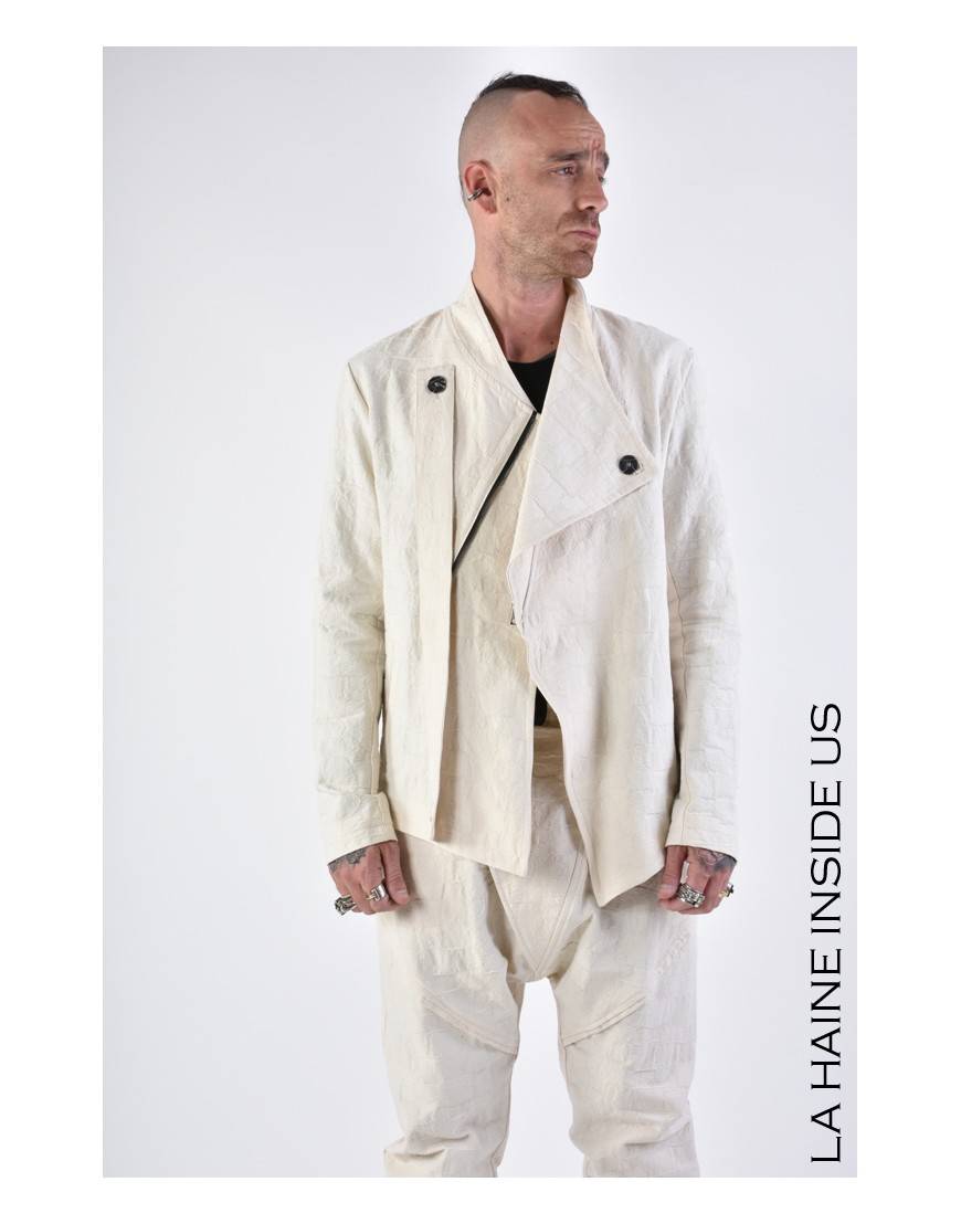 La haine inside us 3B LM134 GIACCA Ecru Solo un giorno rimasto