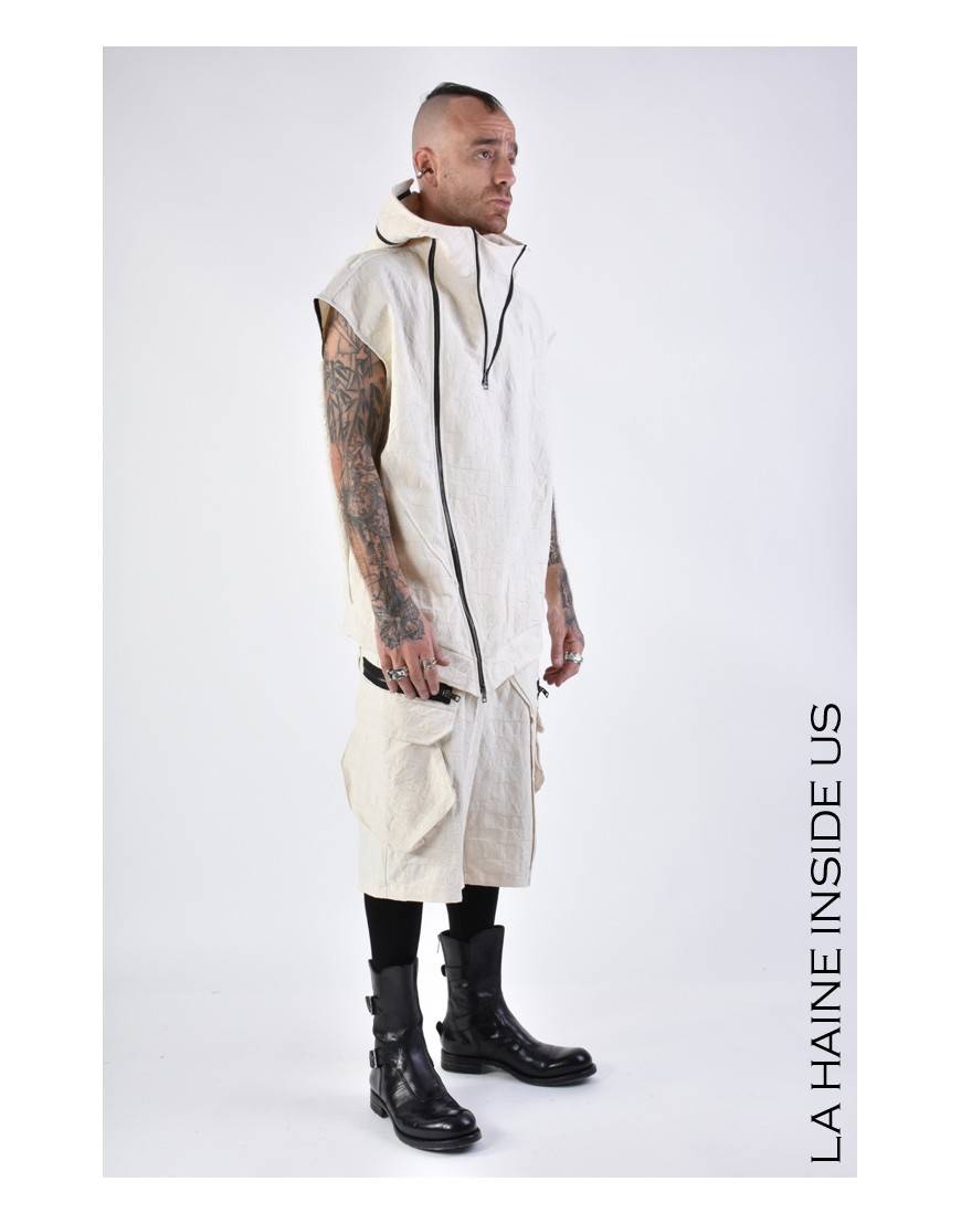 La haine inside us 3B LM135 SMANICATO Ecru Super sconto