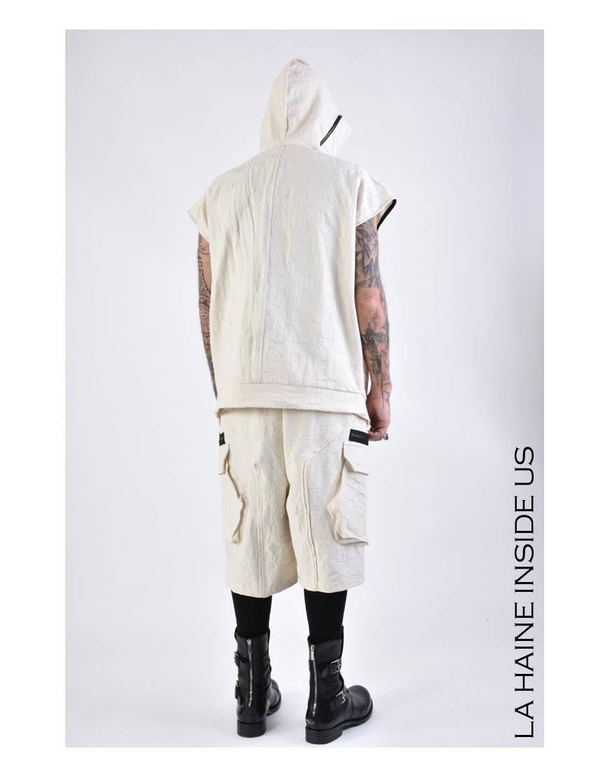 La haine inside us 3B LM135 SMANICATO Ecru Super sconto
