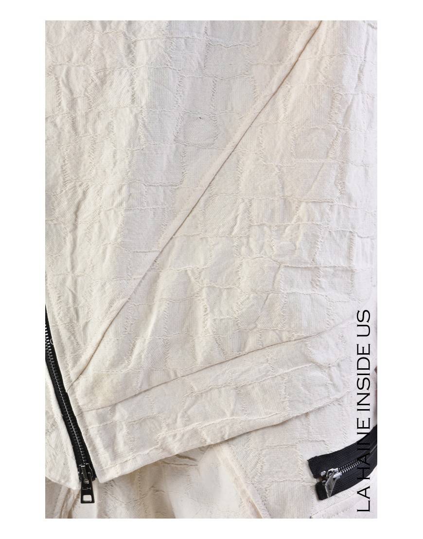 La haine inside us 3B LM135 SMANICATO Ecru Super sconto