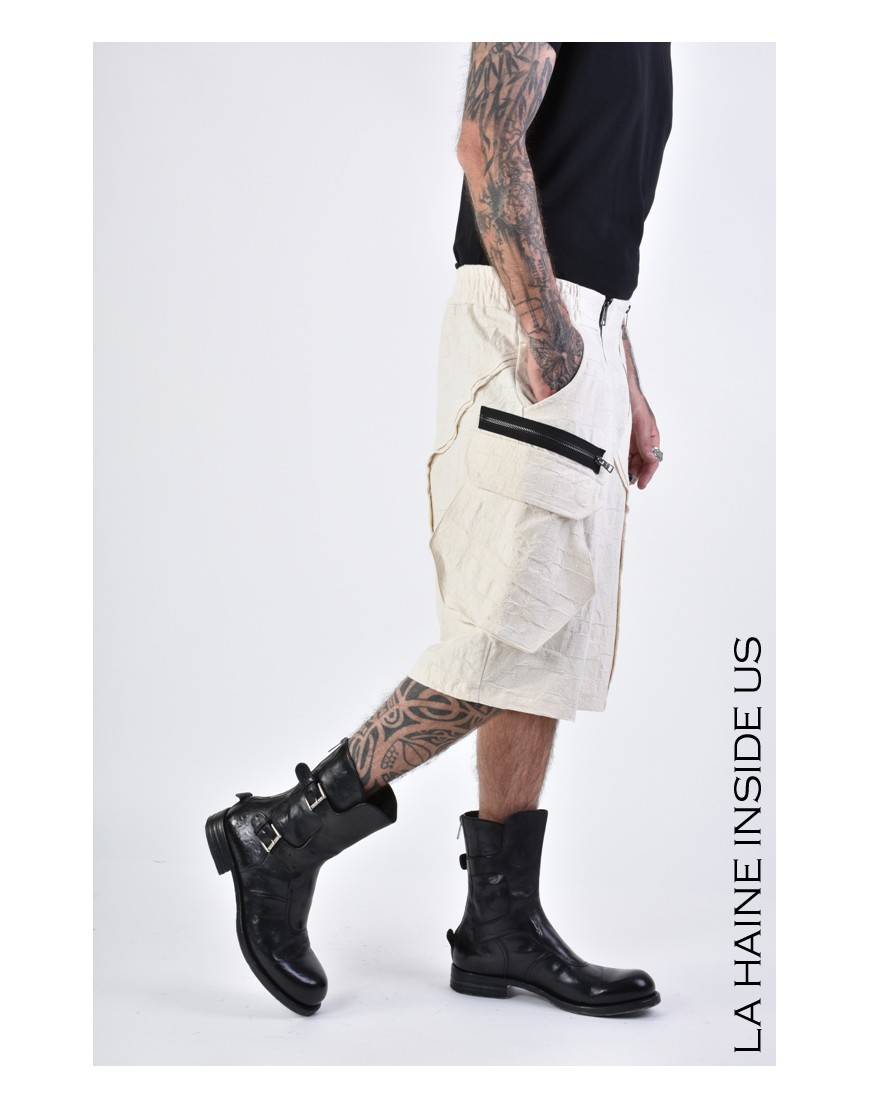 La haine inside us 3B LM136 BERMUDA Ecru 50% di sconto con spedizione gratuita