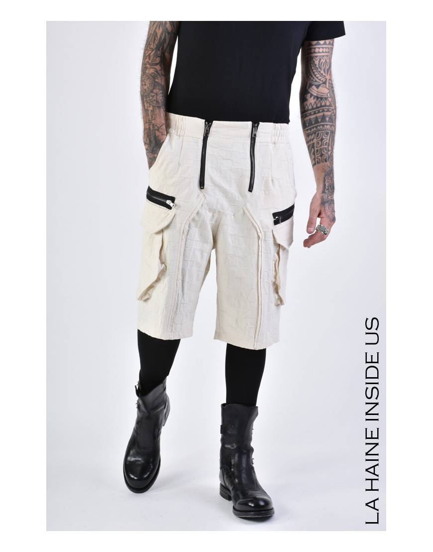 La haine inside us 3B LM136 BERMUDA Ecru 50% di sconto con spedizione gratuita